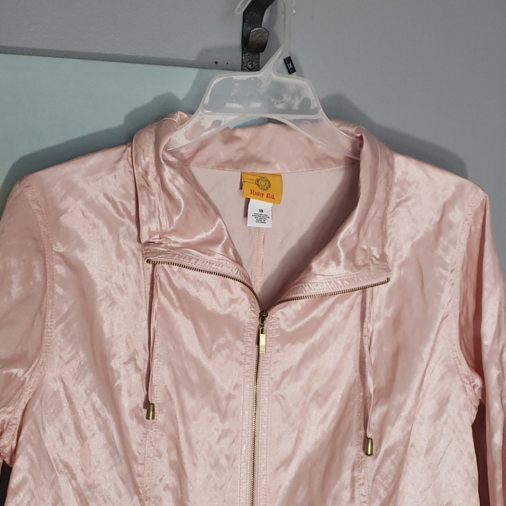 Vintage Pink Jacket. Coat. Ruby Rd. Jacket. - image 3